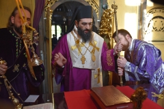 Владика Арсеније у Топчидерском храму